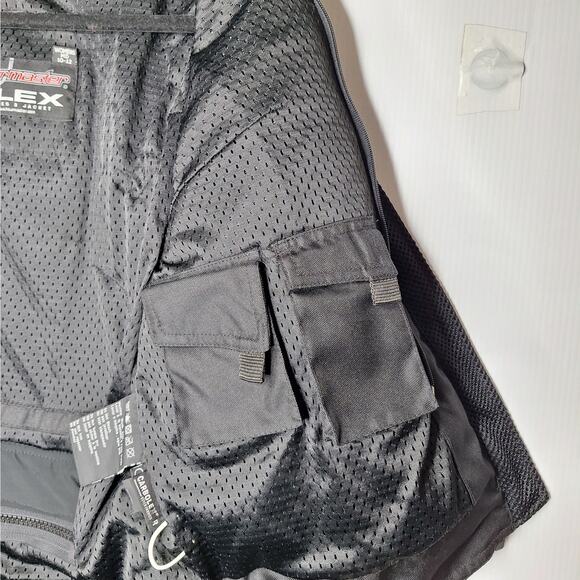 Tourmaster Flex Series 3 Motorcycle Jacket Women's Medium 10 / 12 Black - Picture 9 of 16